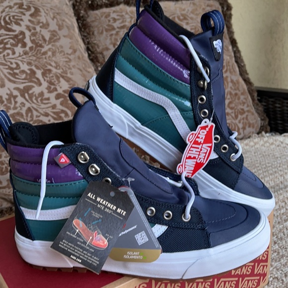 Vans Sk8-Hi Mte 2.0 Dx Dress Blues/Jasper Men’s - Picture 7 of 16